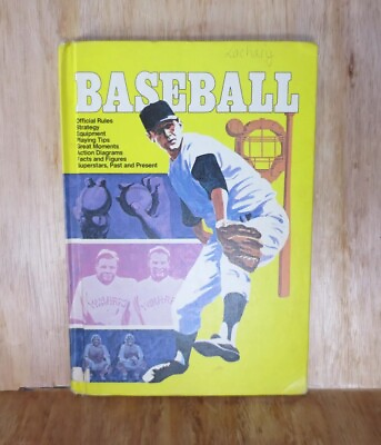 #ad Vintage Baseball A Golden Sports Book by Ross Olney 1975 Hardcover Illustrated $8.00