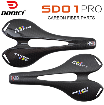 #ad DODICI MTB Bike Saddle Full Carbon Fiber Bicycle Seat Soft Racing Seat Cushion $57.59