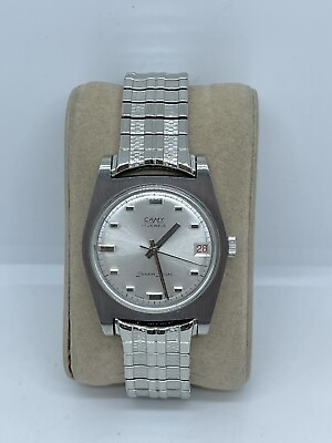 #ad Vintage 1960#x27;s CAMY Seven Seas 17 Jewels Mechanical Swiss Made Men#x27;s Wristwatch $99.86