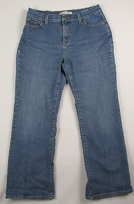 #ad Levis Jeans Womens 12P Blue 512 Slimming Boot Cut Mom American Light Denim $29.75
