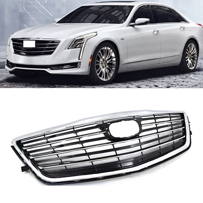#ad Front Upper Bumper Grille 84124488 Fits For CADILLAC CT6 2016 2018 Chrome New $275.00