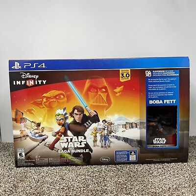 #ad NEW PS4 Disney INFINITY 3 Star Wars Saga Bundle Playstation 4 $60.00