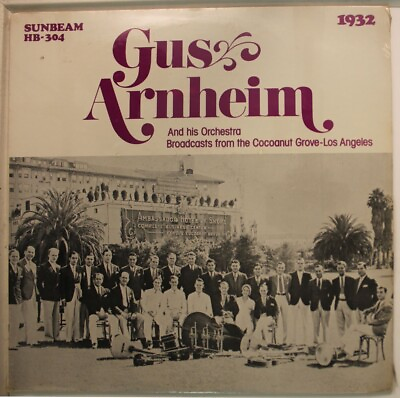 #ad Gus Arnheim Lp Self Titled 1973 On Sunbeam Sealed Sealed $11.99