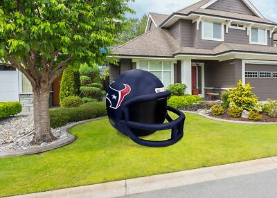 #ad Houston Texans Team Inflatable Lawn Helmet NFL Lawn Football Helmet $69.00