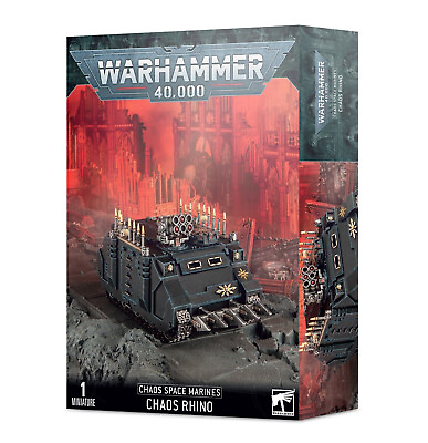 #ad Chaos Space Marines Rhino Warhammer 40k Brand New 43 11 $46.75