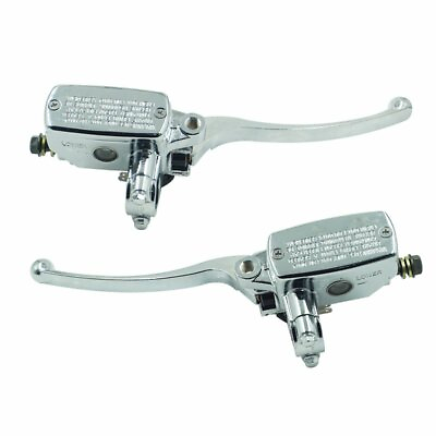 #ad Right and Left 7 8quot; 22mm Motorcycle Front Brake Master Cylinder Hydraulic Lever $28.70
