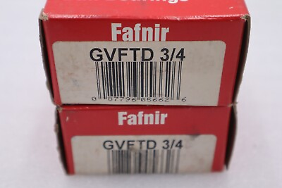 #ad NEW GVFTD 3 4 Fafnir New Ball Bearing Flange Unit STOCK B 2074 $69.99