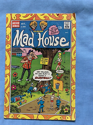 #ad MAD HOUSE COMIC ARCHIE SERIES NO. 64 OCTOBER 1968 ARCHIE COMIC PUBLICATIONS $9.99