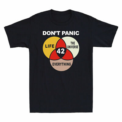 #ad To The And Everything Shirt Life Don#x27;T 42 Universe T Shirt Panic Answer The $23.99