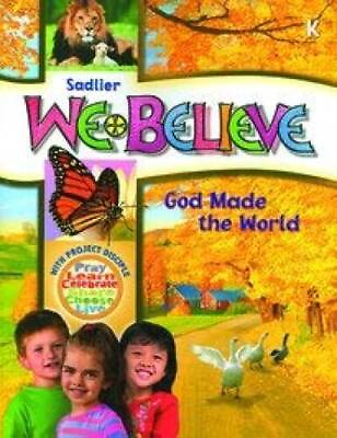 #ad Sadlier We Believe God Made the World Grade K Paperback By Sadlier GOOD $6.61