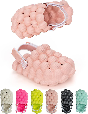 #ad Bubble Slides for Kids Massage Golf Ball Slides Sandals Funny Slippers Girls Sof $26.24