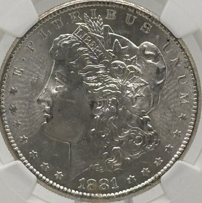 #ad 1883 P Morgan Silver Dollar $1 NGC MINT STATE 63 MS 63 #794 $155.55