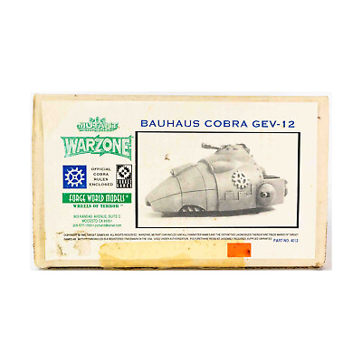#ad Forge World SciFi Minis Bauhaus Cobra GEV 12 VG $450.00