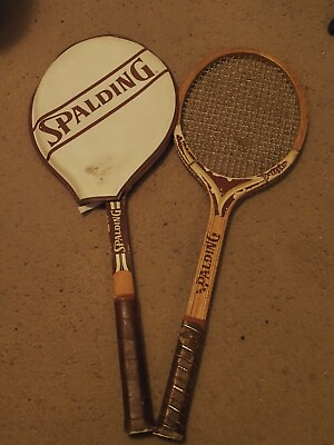 #ad Vintage Spalding Tennis Rackets $35.00