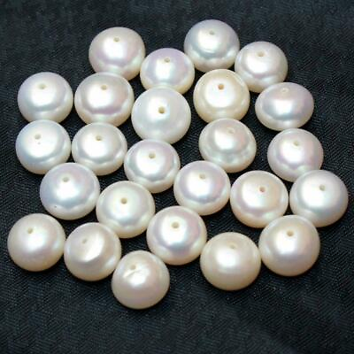 #ad Wholesale Lot of 7mm Natural Freshwater Pearl Gemstone Loose Beads Full Drilled $11.08