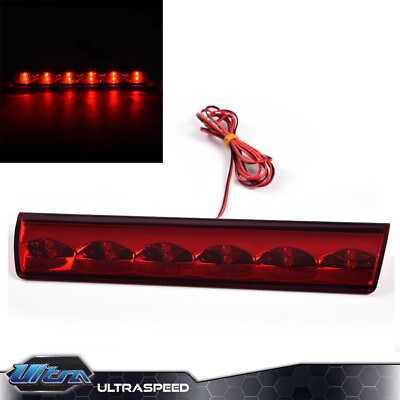 #ad Fit For Truck Cap Third 3rd Brake Light Are Leer Led Red Lense ATC AT LED 36R 02 $12.12
