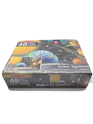 #ad 🔥 Melissa amp; Doug NEW amp; SEALED Solar System Floor Jumbo Piece Puzzle 3#x27;x2#x27; 🔥 $12.00