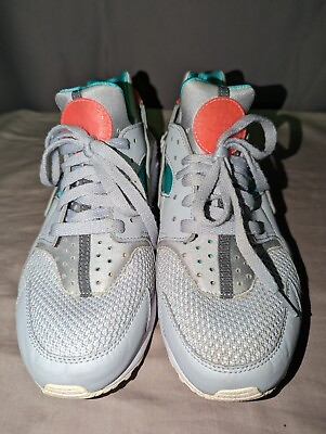 #ad Nike Huarache South Beach Sneakers Mens 9.5 Athletic Athleisure Training Shoes $42.67