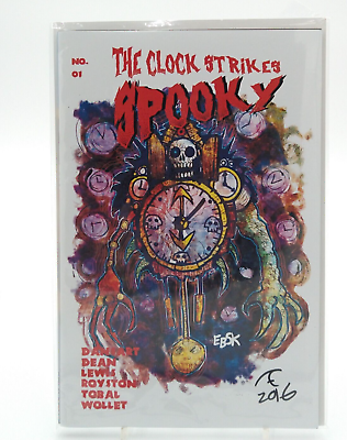 #ad The Clock Strikes Spooky #1 2016 Indy Independent Comic Signed NM $13.49