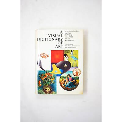 #ad A Visual Dictionary of Art by Ann Hill Rare 1974 Edition $8.00