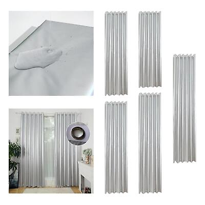 #ad Thermal Insulated Blackout Window Curtain Grommet Exterior Pergola Cabin $17.22