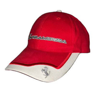 #ad Vintage Official Ferrari Superamerica Red Hat One Size Official Product $33.97
