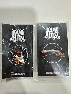 #ad BAM Ultra Box Stephen King Vol. 2 The Dark Tower Pin Set The Gunslinger amp; Gun $19.99
