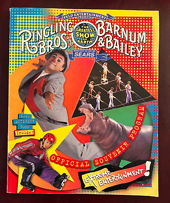 #ad Ringling Brothers and Barnum amp; Bailey Souvenir Program 127th Edition 1997 $38.00