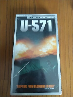 #ad U 571 VHS 2001 Special Edition Universal *New Sealed* NIP $6.00
