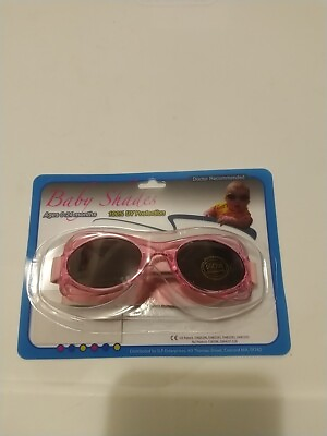 #ad Baby Infant Sunglasses with Strap One Size 0 24 Months Pink UV $8.49