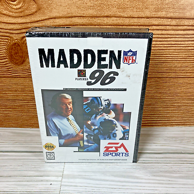 #ad John Madden NFL 96 Sega Genesis 1995 SEALED with Protector Tear Read $38.99