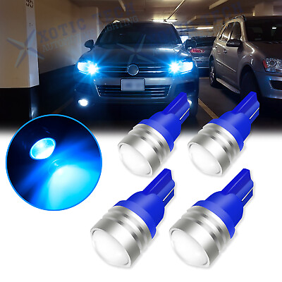 #ad 8000K Blue T10 194 168 2825 W5W LED Bulb Parking Light License Side Marker Lamps $7.87