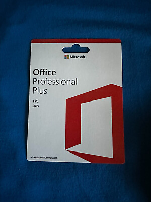 #ad Office professional Plus 2019 Version 1 PC Sealed NEW $41.98