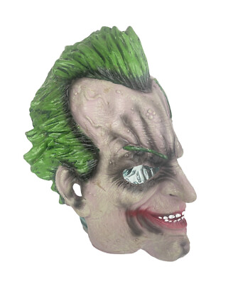 #ad The Joker Halloween Adult Mask 2012 Rubies DC Comics Batman Arkham City $18.55