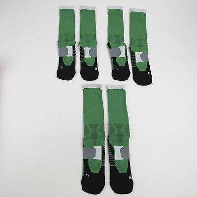 #ad Notre Dame Fighting Irish Under Armour Socks Men#x27;s Green Black New $25.49