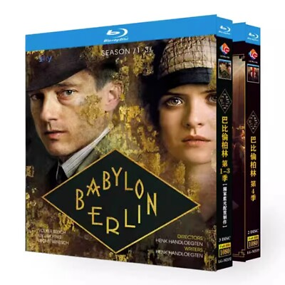 #ad Babylon Berlin Season 1 4 2022 Brand New Boxed Blu ray HD TV series 5 Disc $38.95