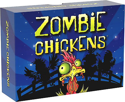 #ad Zombie Chickens Fun Family Card Games for Adults Kids Survival Zombie Game $35.99