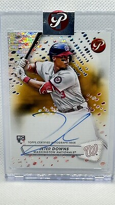 #ad 2023 Topps Pristine Jeter Downs Gold 50 Encased Auto Rookie Autograph PA JDO $39.00