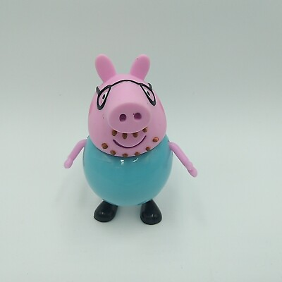 #ad Peppa Pig Daddy Pig Mini Figure Jazwares $7.99