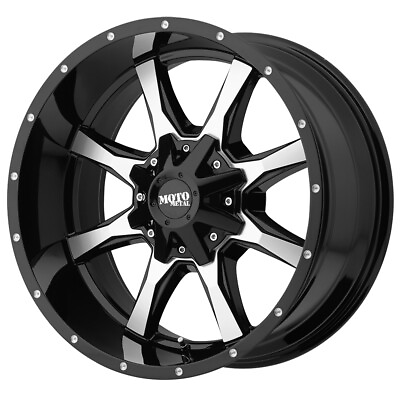 #ad Moto Metal MO970 20x12 6x135 6x5.5quot; 44mm Black Machined Wheel Rim 20quot; Inch $285.99