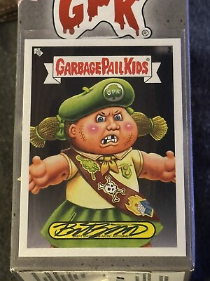 #ad 2024 Garbage Pail Kids At Play #2 Patchy Patricia AUTOGRAPHED Brent Engstrom 💎 $45.00