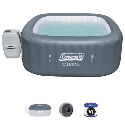 #ad Coleman Hot Tub Inflated Filtration Insulated Soft Sided Digital Control Panel $710.38