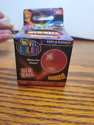 Glo Ball Red Bounce To Activate It box has some damage $8.19