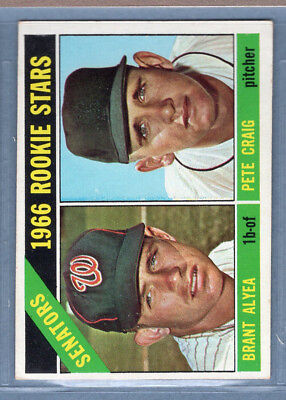 #ad 1966 Topps #11 Senators Rookies EX MT GO466 $3.50