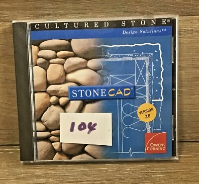 #ad Cultured Stone CAD Design Solutions CD ROM Version 2.0 Owens Corning Win Mac $3.00