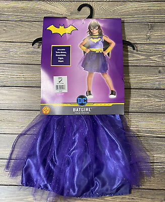 #ad Rubies DC Batgirl Dress Halloween Costume Cosplay Outfit Size Small 4 6 $17.99
