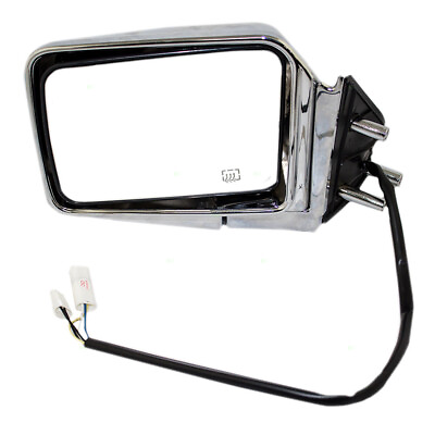 #ad Brock Power Mirror Chrome With Heat Fits Pathfinder Left $92.60