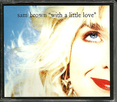 #ad SAM BROWN With a Little Love 3 UNRELEASED TRX CD Single SEALED 1990 USA Seller $19.99