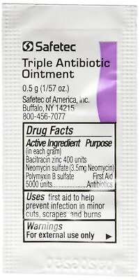 #ad Triple Antibiotic Ointment .5gr Packets Box of 144 $16.00