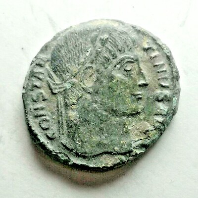 #ad CONSTANTINE I THE GREAT 306 337 Follis Thessalonica Ancient Authentic Roman bron $28.00